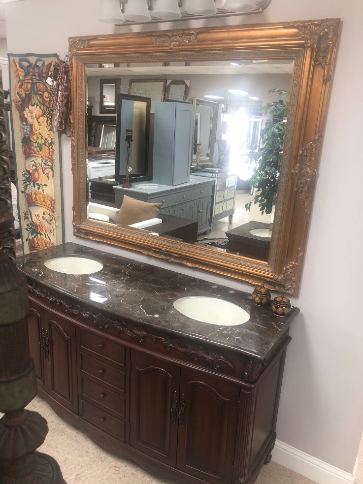 63Inch Utah Vanity 63in Single Sink Vanity Mahogany Single Sink Vanity